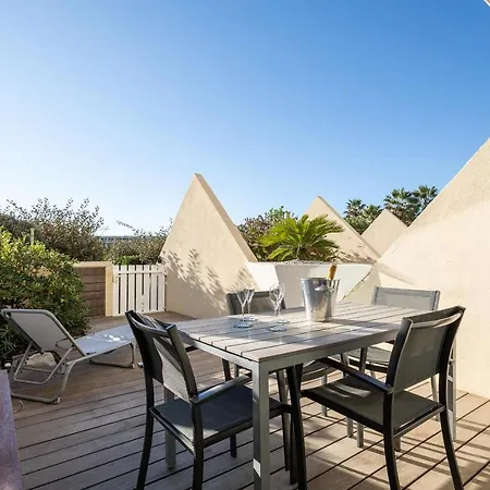 Daire Le Cassis Heliopolis Luxe - Terrasse Plein Sud - Garage - A Pied - Village Naturiste *