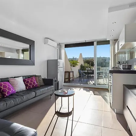 Daire Le Cassis Heliopolis Luxe - Terrasse Plein Sud - Garage - A Pied - Village Naturiste *